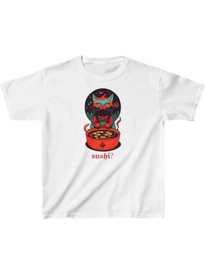 İlk El Grup Ieg™ Çocuk Baskılı T-Shirt - Beyaz