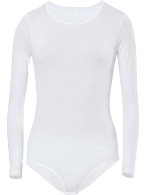 İlk El Grup Ieg™ Berrak Kız Çocuk Uzun Kol Çıtçıtlı Pamuklu Badi