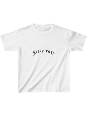 İlk El Grup Ieg™ Çocuk   Baskılı T-Shirt - Beyaz