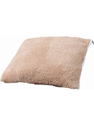 Hype Store Kedi Köpek Uyku Minderi Yıkanabilir Fermuarlı Yumuşak Yatağı Welsoft 35X40 cm 1 Adet (Kahverengi)