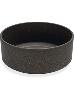 Hype Store Köpek Mama Su Kabı, Bambu, Antrasit, 21CM, 1430ML