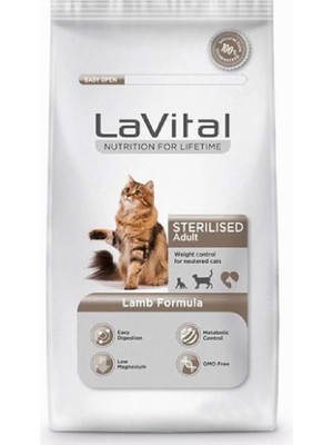 Hype Store Kısırlaştırılmış Yetişkin Kuzu Etli Kedi Maması 12 kg