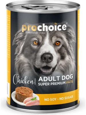 Hype Store Prochoice Yetişkin Köpekler Için, Tavuk Etli ve Pirinçli Ezme, 400 G x 12 Adet