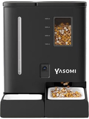 Hype Store Yasomi DU-F03V Smartpaw Otomatik Akıllı Mama ve Su Kabı (Siyah)
