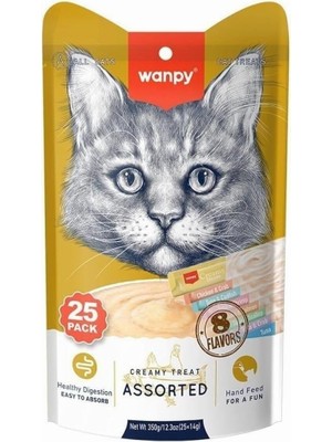 Hype Store Karışık Krema Kedi Ödülü 25X14GR