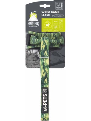 Hype Store M-Pets Hiking Wrist Bilek Bantlı Gezdirme Tasma Kamuflaj