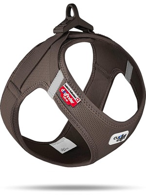 Hype Store Vest Harness Curli Clasp Air-Mesh Brown Xl