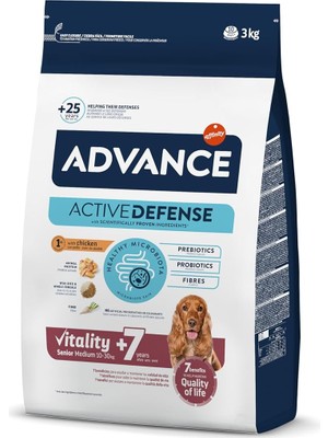 Hype Store Medium Kıdemli Kuru Köpek Maması, 1'li Paket (1 x 3 kg