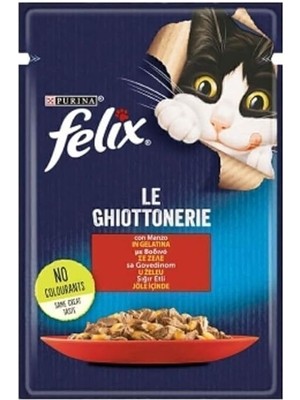 Hype Store Felix Sığır Etli Yetişkin Kedi Konservesi Pouch 85 gr