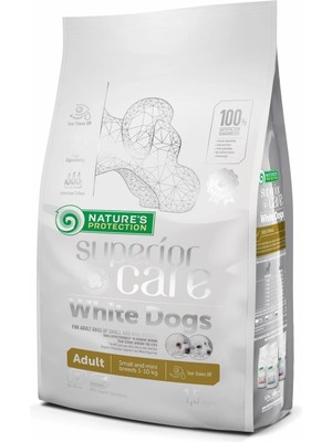 Hype Store Nature's Protection Superior Care Beyaz Tüylü Köpekler Için Kuzulu Küçük Irk Köpek Maması 1,5kg