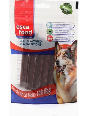Hype Store Esca Food Dental Çubuk Dana Eti Aromalı 100 Gram Köpek Ödül Maması