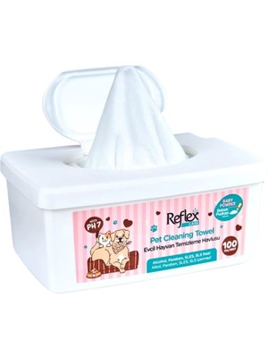 Hype Store Care Evcil Hayvanlar Için Çok Amaçlı Temizleme Havlusu 100'LÜ