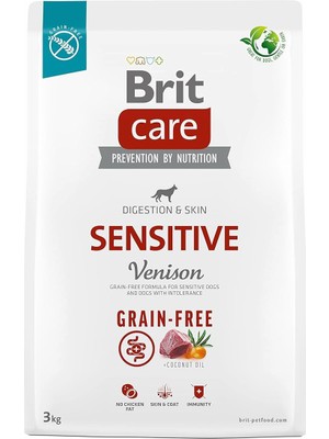 Hype Store Brit Care Grainfree Köpek Kuru Maması, Tahılsız Hassas, 3 kg