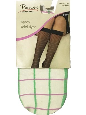İlk El Grup Ieg™ Penti Kadın Party Pantolon Çorabı