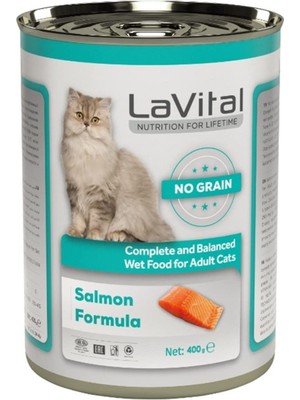 Hype Store La Vital Somonlu Ezme Konserve Yetişkin Kedi Maması 400 gr