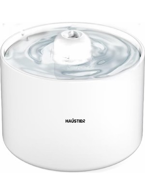 Hype Store Haustier WF013 Seramik Otomatik Kedi Su Sebili,kedi Su Çeşmesi, Su Pınarı 2lt Geniş Hazne, Ultra Ses