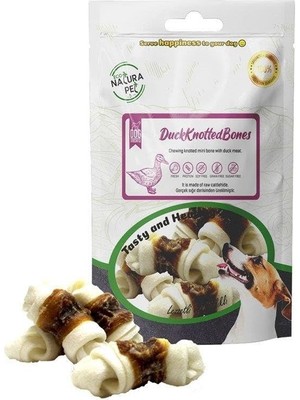 Hype Store Eco Natura Pet Ördek Eti Sargılı Düğüm Kemik Köpek Ödülü 100 gr