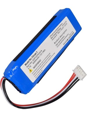 Sertec Charge 3 Bluetooth Hoparlör Uyumlu 3.7V 6000MAH Soketli Batarya