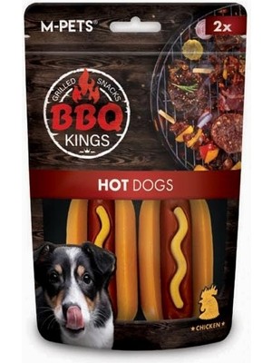 Hype Store M-Pets Bbq Kıngs Hot Dogs Chıcken Ödül 135GR
