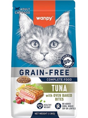 Hype Store Ton Balıklı Tahılsız Yetişkin Kedi Maması 1,5kg