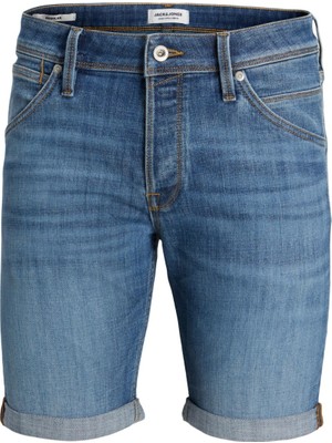 Jack & Jones Jack&jones Rick Fox Erkek Mavi Kot Şort
