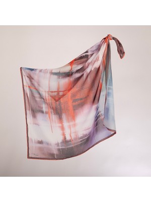 Piramit Naturel Eşarp | Renk Karnavalı