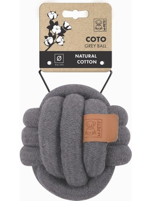 Hype Store M-Pets Grey Ball 15CM Örgü Top Oyuncak