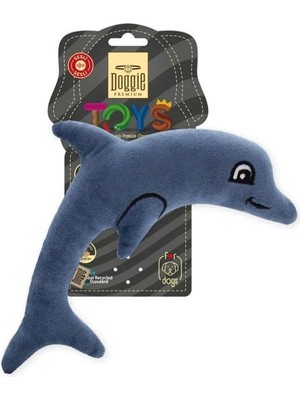 Hype Store Köpek Oyuncağı Peluş Yunus 20 cm