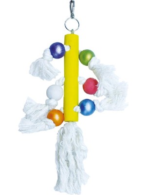 Hype Store Beak's Doğal Kuş Oyuncakları, Kolsuz Ipli Oyuncak