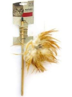Hype Store M-Pets Natura Feather Wand Kedi Oyuncağı Olta