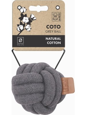 Hype Store M-Pets Grey Ball 9,5cm Örgü Top Oyuncak