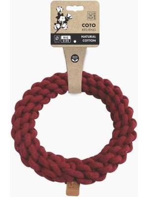 Hype Store M-Pets Red Rıng 25CM Örgü Halka Oyuncak