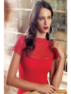 İlk El Grup Ieg™ Şahinler Bayan Likralı Dantelli Atlet B625