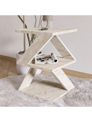 Hype Store Albeni Yan Sehpa Traverten