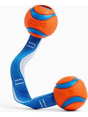 Hype Store Chuckit! Ultra Duo Tug 2'li Köpek Çekiştirme Topu (Orta Boy)
