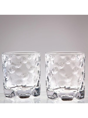 Hype Store Jumbo Glory 2'li Dalgalı Viski Bardağı 250 ml