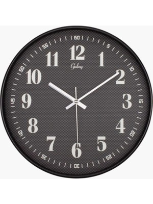 Hype Store 221-K Serisi Metal Görünümlü Örgü Kadranlı Sessiz Akar Roma Rakamlı Modern Duvar Saati 30 cm