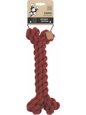 Hype Store M-Pets Red Bone 30CM Örgü Kemik Oyuncak