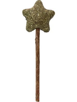 Hype Store 550875 Matatabi Catnip Yıldız Şeklinde Kedi Için Lolipop Oyuncak, 10 cm