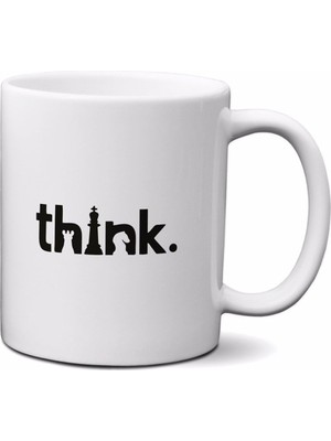 Hype Store Satranç Kupa Bardak Coffee Mug Hediyelik Game Mug