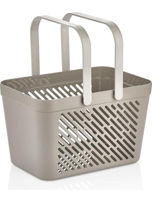 Hype Store Mithra Life Taşınabilir, Çok Amaçlı Banyo, Mutfak, Çekmece Içi Organizer Düzenleyici Gri Kulplu Sepe