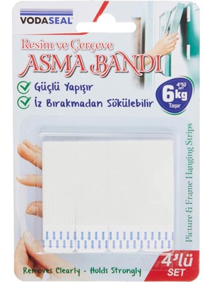 Hype Store Vodaseal 53.01.082 Resimli Çerçeve 4'lü Cırt Bant