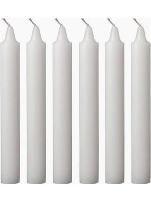 Hype Store Benim - Beyaz Şamdan Mum 1 Adet