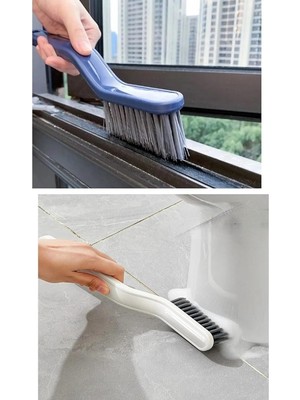 Hype Store Sökme Aparatlı Cımbızlı Banyo Temizlik Fırçası Pencere Boşluk Kazıma Fırçası Köşe Temizleme Fırçası