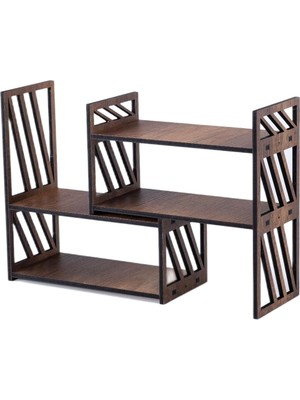 Hype Store Vigo Wood - MK30 Masaüstü Kayar Kitaplık