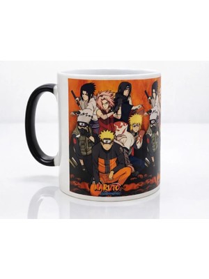 Porselen Renk Değiştiren Naruto Kupa Bardak