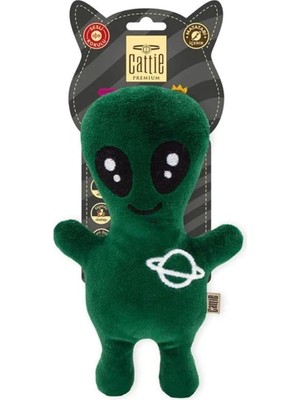 Hype Store Cattie Matatabi Içerikli Kedi Oyuncağı Peluş Uzaylı 20 cm