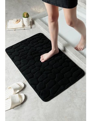 Hype Store Hafızalı Köpük Kaymaz Banyo Paspası Su Geçirmez Yumuşak Zemin Matı 40X60 cm Banyo Aksesuarı