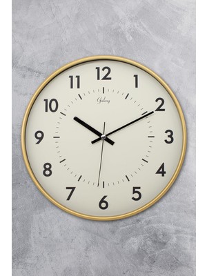 Hype Store Technology 30 cm Gerçek Cam Sessiz Mekanizma Duvar Saati