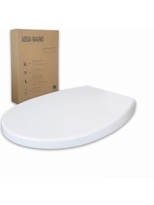 Hype Store Aqua Bagno | Otomatik Kapanma Sistemli Klozet Kapağı, Ab'de Üretilmiştir, Antibakteriyel ve Çıkarıla